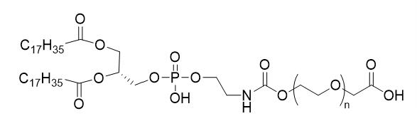 DSPE-PEG-CO2H(PEG分子量可定制）